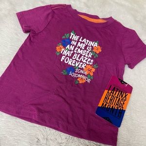 NWT!Sonia Sotomayor “the Latina in me is an ember in me that blazes forever”